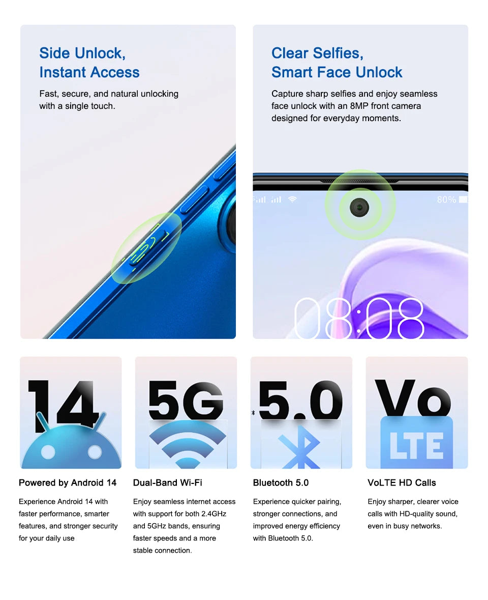 MEIZU MBLU 21 8(4+4)+64GB