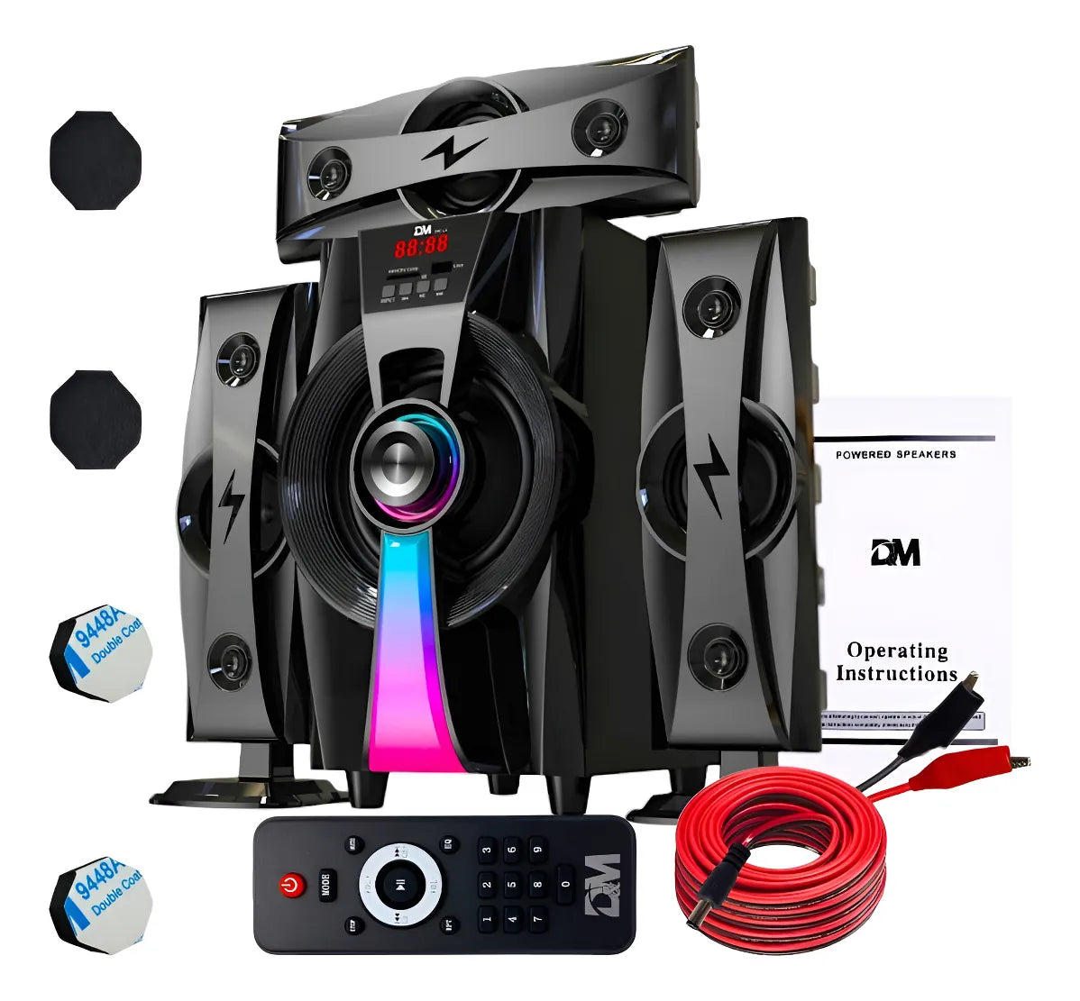 ALTAVOZ MULTIMEDIA SPEAKER D&M 3.1 CHANNEL